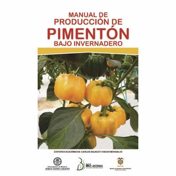portada Manual de Produccion de Pimenton Bajo Invernadero (Ebook)