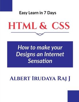 portada HTML & CSS Easy learn in 7 Days (en Inglés)