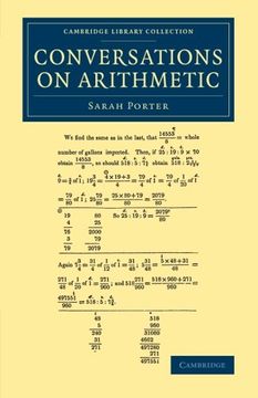 portada Conversations on Arithmetic (Cambridge Library Collection - Education) (en Inglés)