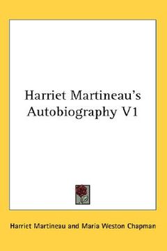 portada harriet martineau's autobiography v1