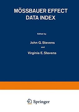 portada Mössbauer Effect Data Index: Covering the 1973 Literature