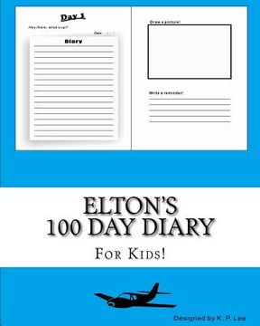 portada Elton's 100 Day Diary (en Inglés)