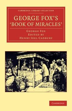 portada George Fox's 'book of Miracles' Paperback (Cambridge Library Collection - Religion) (en Inglés)