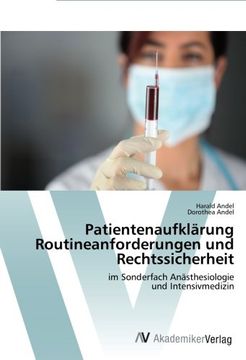 portada Patientenaufklarung Routineanforderungen Und Rechtssicherheit