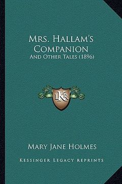 portada mrs. hallam's companion: and other tales (1896) (in English)