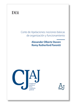 portada Título: Corte de Apelaciones: Nociones Básicas de Organización y Funcionamiento