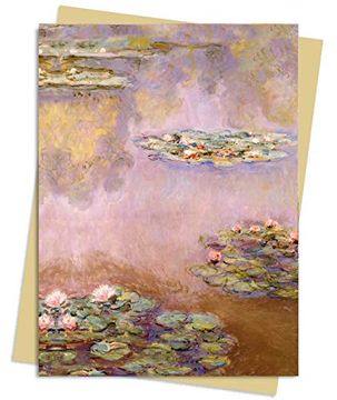 portada Water Lilies (Monet) Greeting Card Pack: Pack of 6 (Greeting Cards) (en Inglés)