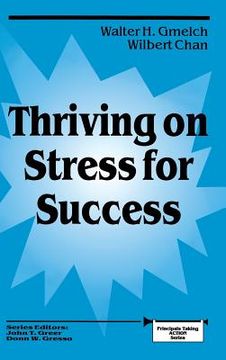portada thriving on stress for success (en Inglés)