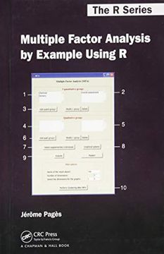 portada Multiple Factor Analysis by Example Using r (Chapman & Hall (en Inglés)