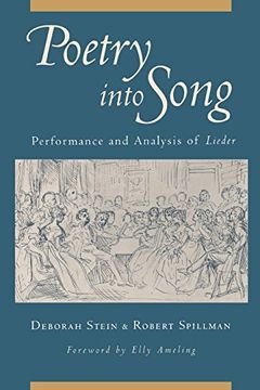 portada Poetry Into Song: Performance and Analysis of Lieder (en Inglés)