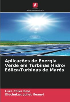 portada Aplicações de Energia Verde em Turbinas Hidro/ Eólica/Turbinas de Marés