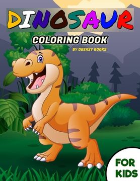 portada Dinosaur Coloring Book For Kids (en Inglés)