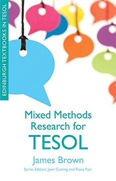 portada Mixed Methods Research For Tesol (edinburgh Textbooks In Tesol Eup) (in English)