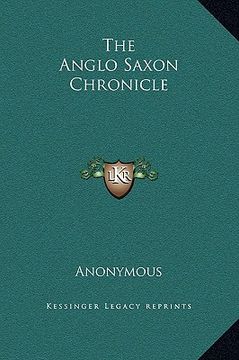portada the anglo saxon chronicle (en Inglés)