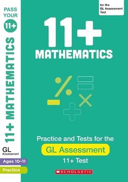 portada 11+ Maths Practice and Test for the gl Assessment Ages 10-11 