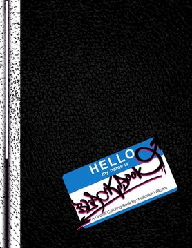 portada Black Book: A Graffiti Coloring Book (en Inglés)