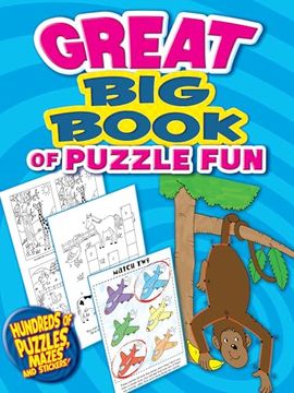 portada Great big Book of Puzzle fun (Dover Kids Activity Books) (en Inglés)
