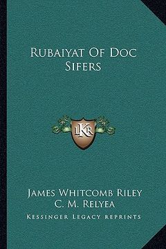 portada rubaiyat of doc sifers (in English)