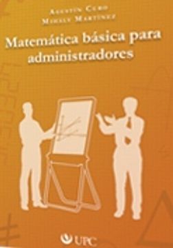 portada Matemática Básica Para Administradores