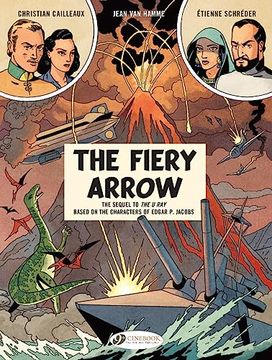 portada Before Blake and Mortimer: The Fiery Arrow (in English)