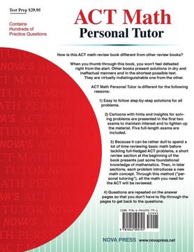 portada Act Math Personal Tutor (en Inglés)
