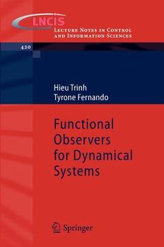 portada functional observers for dynamical systems