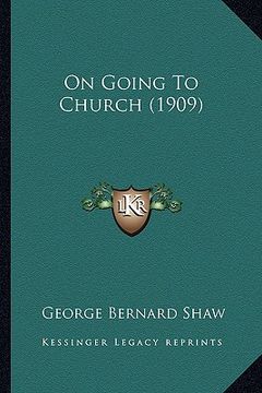 portada on going to church (1909) on going to church (1909) (in English)