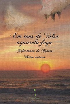 portada Em tons de Valsa aguarela-fogo (Portuguese Edition)