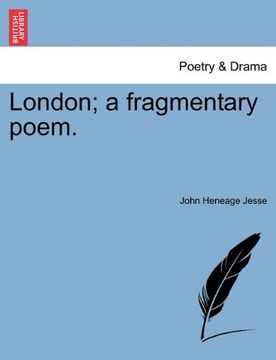 portada london; a fragmentary poem. (in English)