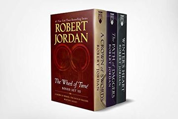 portada Wheel of Time Premium Boxed set Iii: Books 7-9 (a Crown of Swords, the Path of Daggers, Winter's Heart) (en Inglés)
