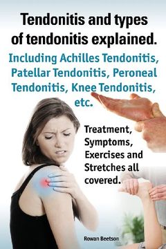 portada Tendonitis and the Different Types of Tendonitis Explained. Tendonitis Symptoms, Diagnosis, Treatment Options, Stretches and Exercises All Included.