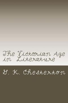 portada The Victorian Age in Literature (in English)
