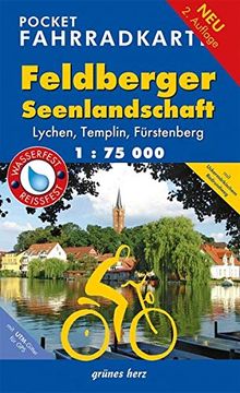 portada Feldberger Seenlandschaft Pocket Fahrradkarte 1: 75 000 (in German)