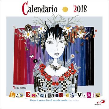 portada Calendario de pared 2018. Las emociones del viaje (Calendarios y Agendas)