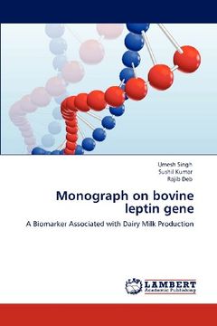 portada monograph on bovine leptin gene (en Inglés)
