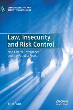 portada Law, Insecurity and Risk Control: Neo-Liberal Governance and the Populist Revolt