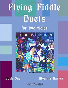 portada Flying Fiddle Duets for two Violas, Book one (en Inglés)
