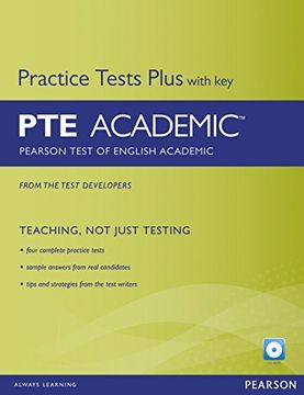 portada Pearson Test Of English Academic Practice Tests Plus And Cd - Rom With Key (in English)