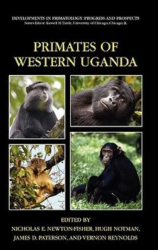 portada primates of western uganda (en Inglés)