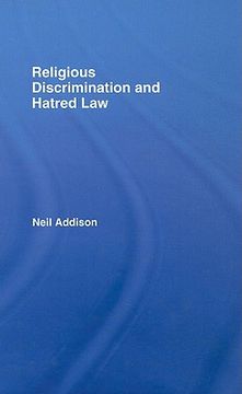 portada religous discrimination and hatred law (en Inglés)