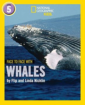 portada Face to Face With Whales: Level 5 (National Geographic Readers) 