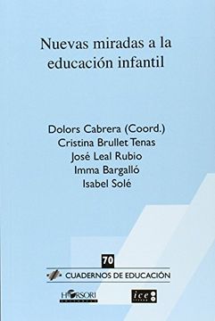 portada Nuevas Miradas A La Educación Infantil (cuadernos De Educacion) (in Spanish)