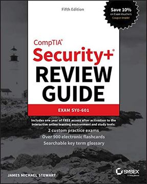 portada Comptia Security+ Review Guide: Exam Sy0-601 (in English)