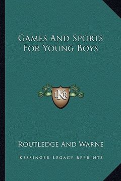 portada games and sports for young boys
