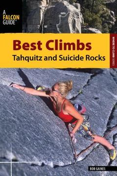 portada best climbs tahquitz and suicide rocks (en Inglés)