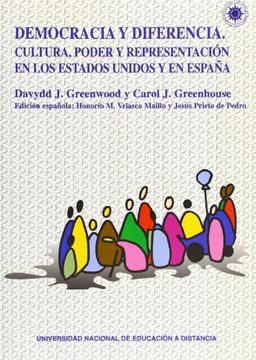 portada democracia y diferencia : cultura, poder y representación en los estados unidos y en españa (in Spanish)