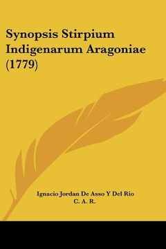 portada Synopsis Stirpium Indigenarum Aragoniae (1779) (en Latin)