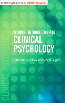 portada a short introduction to clinical psychology (in English)