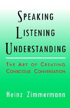 portada speaking, listening, understanding (in English)