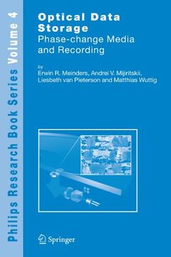 portada optical data storage: phase-change media and recording (en Inglés)